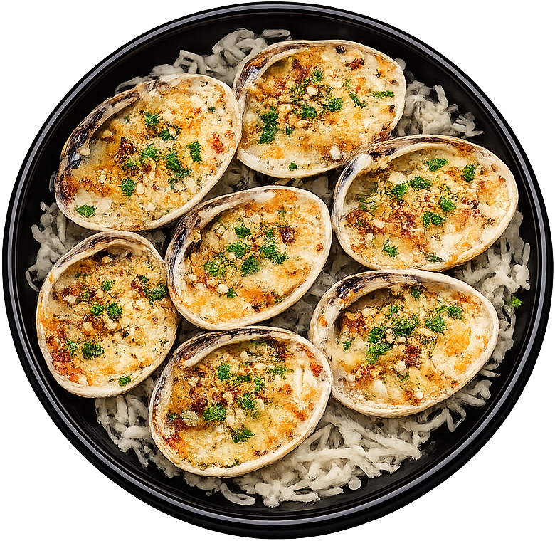 Baked Cheese Clam