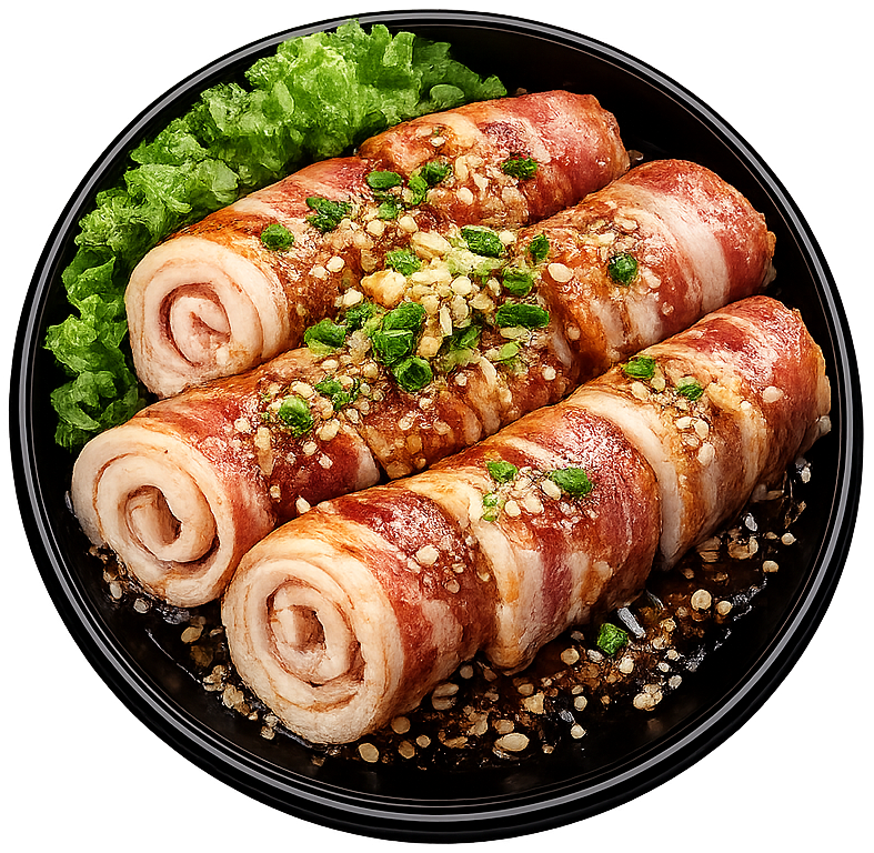 Smoked Garlic Pork Belly